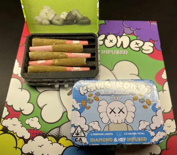 KAWS KONES MINI PRE-ROLLS (BLUE COOKIES)