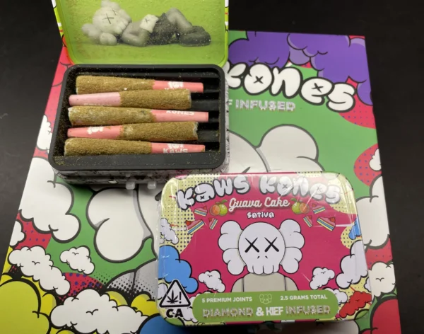 KAWS KONES MINI PRE-ROLLS (GUAVA CAKE)