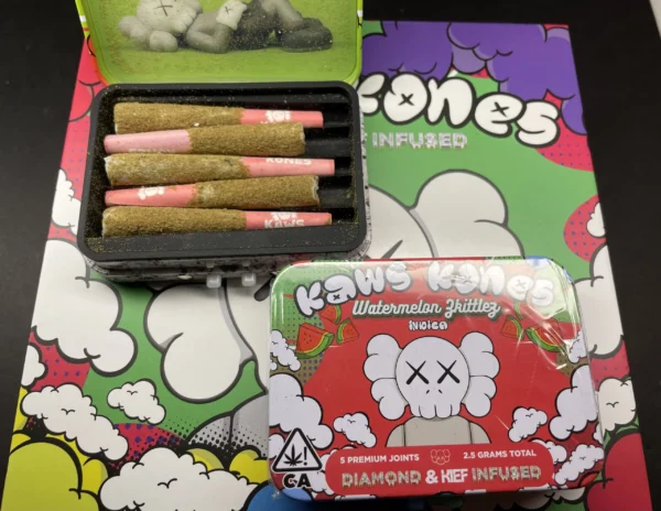 KAWS KONES (WATERMELON SKITTLEZ)